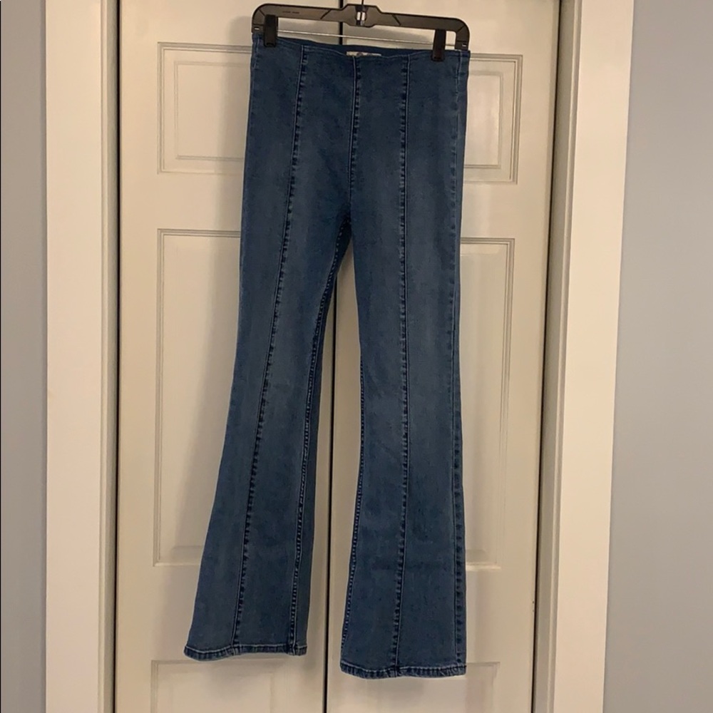Free People • Blue Flare & Wide Leg Jeans